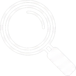 picto loupe illustrant l'étude de projet et du cahier des charges